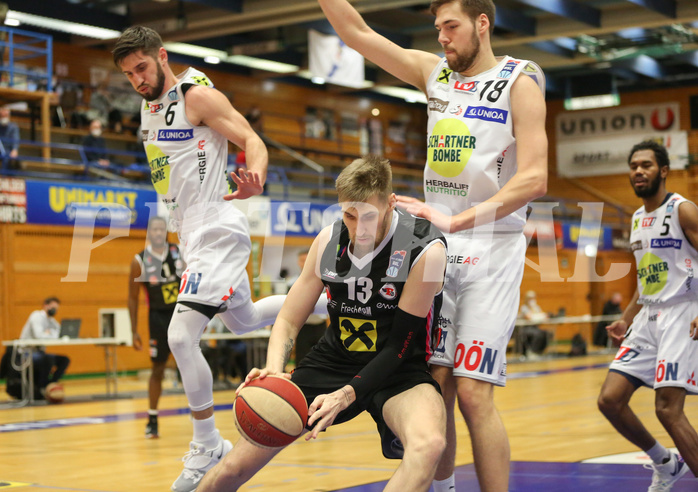 Basketball Superliga 2020/21, 8. Plazierungsrunde Gmunden Swans vs. Flyers Wels


