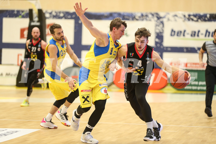 Basketball Superliga 2021/22, Grunddurchgang 7.Runde SKN St.Pölten vs. Flyers Wels


