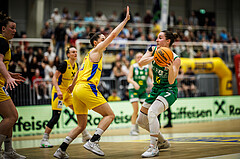 Basketball, Win2Day Basketball Damen Superliga 2023/24, Playoff, Finale Spiel 3, SKN St. Pölten, UBI Graz, Michaela Wildbacher (9), Simone Schwarzinger (7)