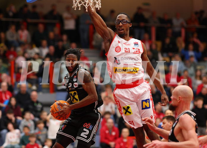 Basketball Superliaga 2024/25, Grunddurchgang 22.Runde Traiskirchen Lions vs. Flyers Wels