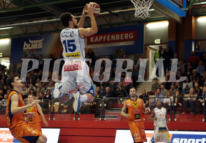 Basketball ABL 2016/17 Grunddurchgang 4.Runde Kapfenberg Bulls vs Fürstenfeld Panthers