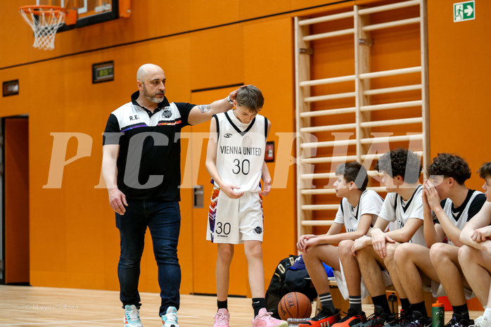 08.03.2025 Österreichischer Basketballverband 2024/25, SLMU16, Post SV Wien vs Dornbirn Lions