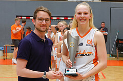 Superliga 2022/23, WU19 Finale, Siegerehrung Basketduchess Klosterneuburg vs. Vienna United


