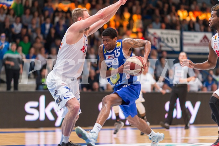 Basketball, ABL 2015/16, Playoff Viertelfinale Spiel 5, Oberwart Gunners vs. Gmunden Swans