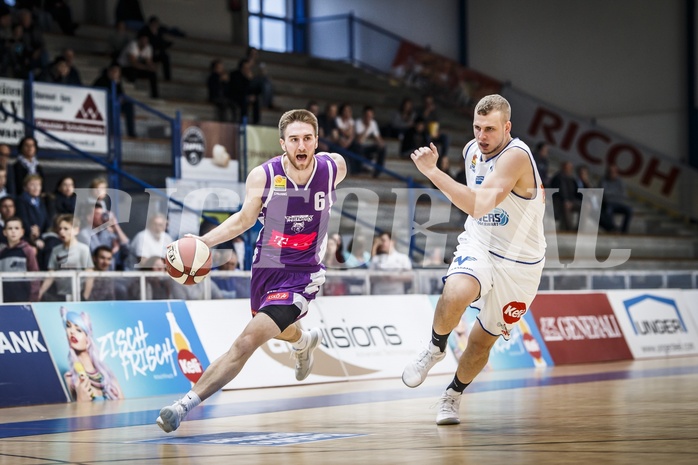 Basketball, ABL 2018/19, Grunddurchgang 33.Runde, Oberwart Gunners, Vienna DC Timberwolves, Nemanja Nikolic (6)
