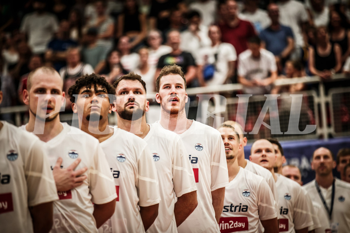 Basketball, FIBA EuroBasket 2025 Qualifiers , , AUSTRIA, IRELAND, Team AUSTRIA