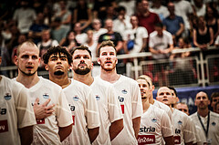 Basketball, FIBA EuroBasket 2025 Qualifiers , , AUSTRIA, IRELAND, Team AUSTRIA