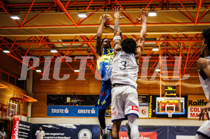 Basketball, win2day Basketball Superliga 2024/25, Grunddurchgang Runde 13, BBC Nord Dragonz, UBSC Graz, Jeremy Smith (4)