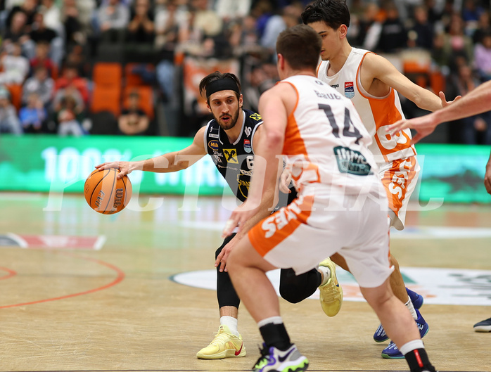 Basketball Superliga 2024/25, 4.Plazierungsrunde Klosterneuburg Dukes vs. Gmunden Swans