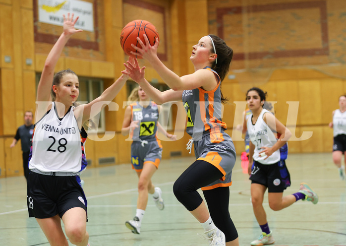 Basketball Damen Superliga 2022/23, Grunddurchgang 8.Runde Vienna United vs. BK Duchess


