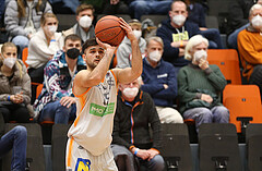 Basketball Superliga 2021/22, Grunddurchgang 17.Runde Klosterneuburg Dukes vs. Flyers Wels


