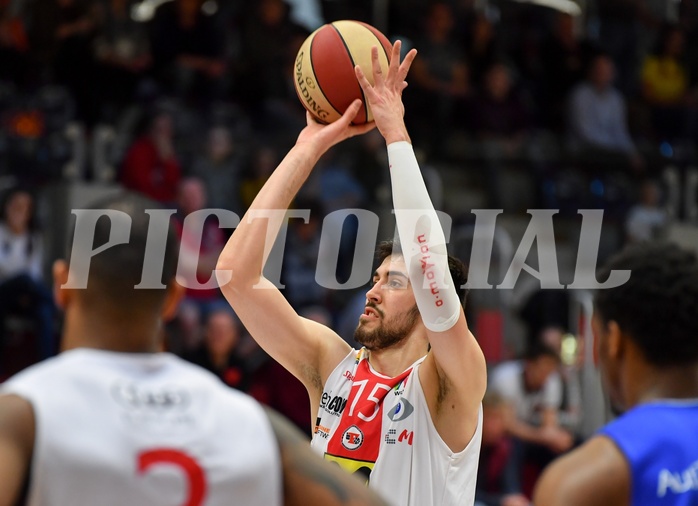 Basketball ABL 2017/18 Grunddurchgang 30. Runde Flyers Wels vs Oberwart Gunners