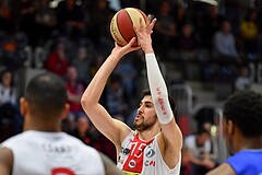 Basketball ABL 2017/18 Grunddurchgang 30. Runde Flyers Wels vs Oberwart Gunners