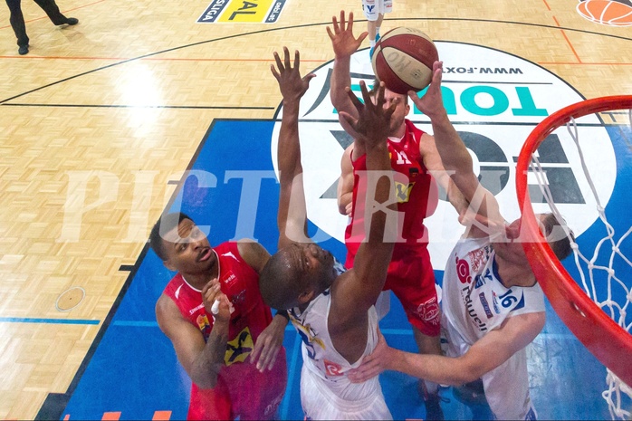 Basketball ABL 2015/16 Playoff Finale Spiel 2 Oberwart Gunners vs. WBC Wels