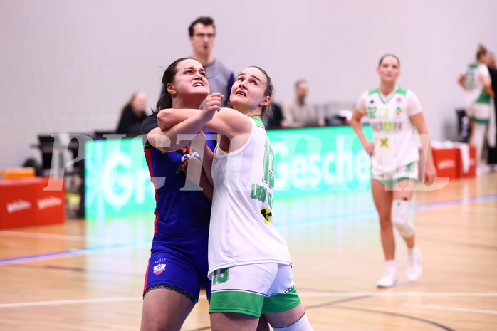 15.03.2025, Graz, Raiffeisen Sportpark, Basketball Damen Superliga 2024/25, Semifinale Spiel 1, UBI Graz vs. UBSC-DBBC Graz,  