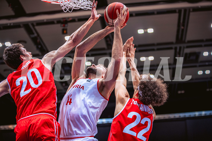 Basketball FIBA Men´s Eurobasket Qualifiers Austria vs. Switzerland