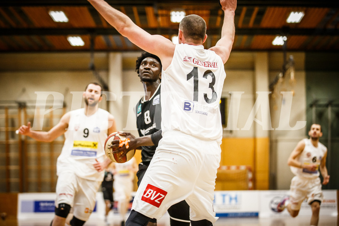 Basketball, Basketball Zweite Liga, Grunddurchgang 7.Runde, Mattersburg Rocks, Raiders Tirol, Mansata Cisse (8)