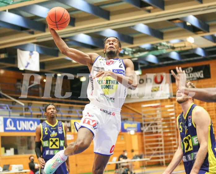 Basketball Superliga 2021/22, Grunddurchgang 7.Runde Gmunden Swans vs. UBSC Graz


