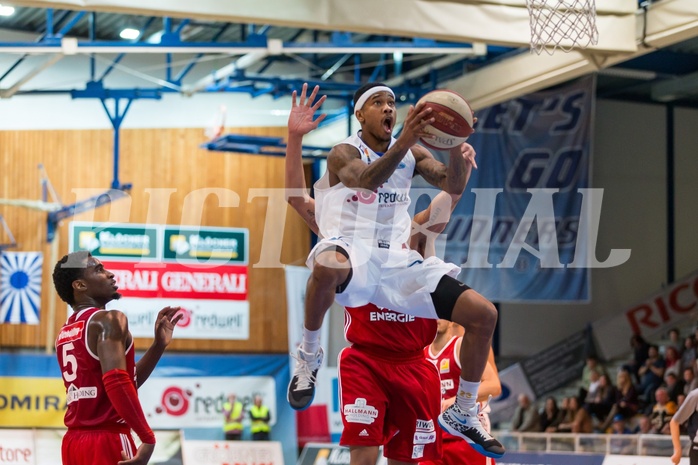 Basketball, ABL 2016/17, Grunddurchgang 19.Runde, Oberwart Gunners, BC Vienna, Derek Jackson Jr. (6)