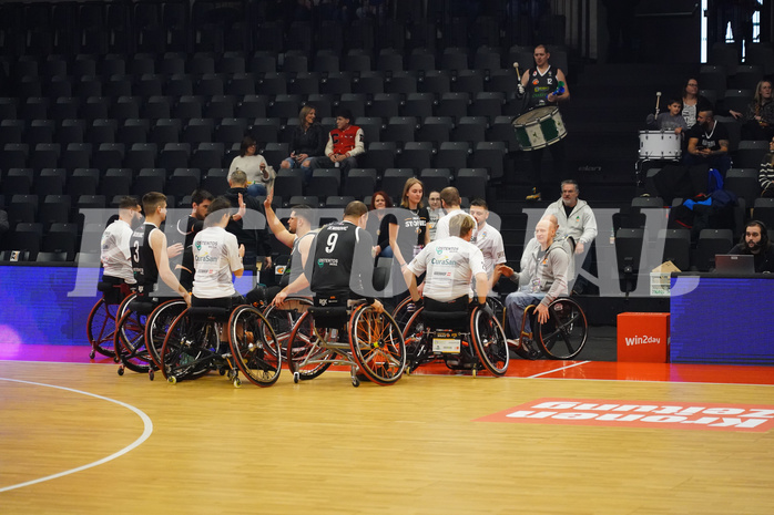 Basketball Austria Cup 2025, Final Four, Rollstuhl BB Cup Finale,  Flinkstones Graz vs Sitting Bulls Klosterneuburg


