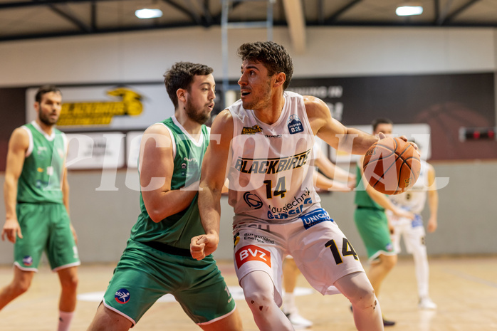 Basketball, Basketball Zweite Liga 2022/23, Playoff Viertelfinale Spiel 1, Blackbirds G