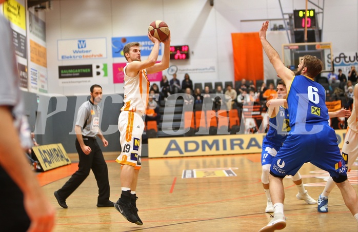 Basketball ABL 2017/18, Grunddurchgang 14.Runde BK Dukes Klosterneuburg vs. UBSC Graz


