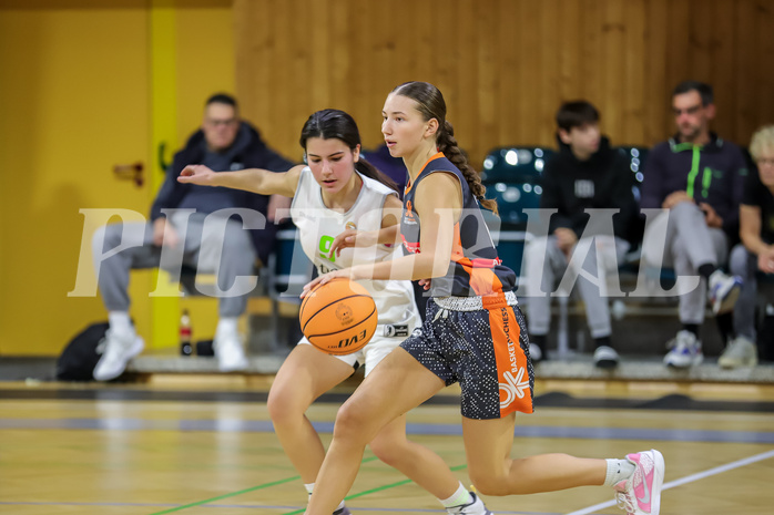 20.10.2024 Österreichischer Basketballverband 2024/25, SLWU16, Basket Flames UNION vs. Basket Duchess

