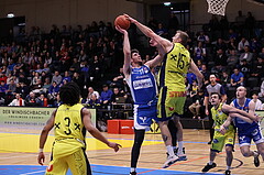 18.02.2023, Graz, Raiffeisen Sportpark Graz, Basketball Superliga 2022/23, Grunddurchgang, Runde 22, UBSC Raiffeisen Graz vs. Unger Steel Gunners Oberwart