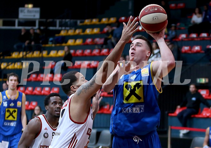 Basketball ABL 2017/18, Grunddurchgang 7.Runde BC Vienna vs. UBSC Graz


