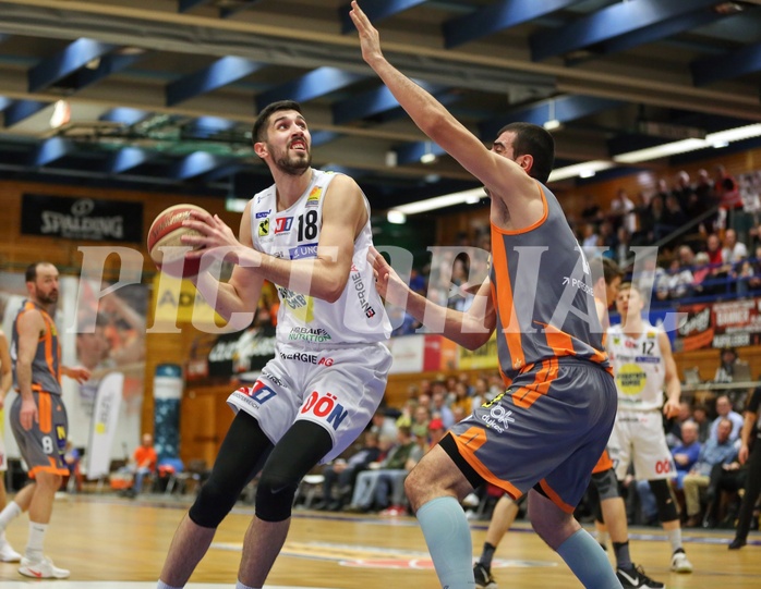 Basketball ABL 2018/19, Grunddurchgang 24.Runde Gmunden Swans vs. BK Dukes


