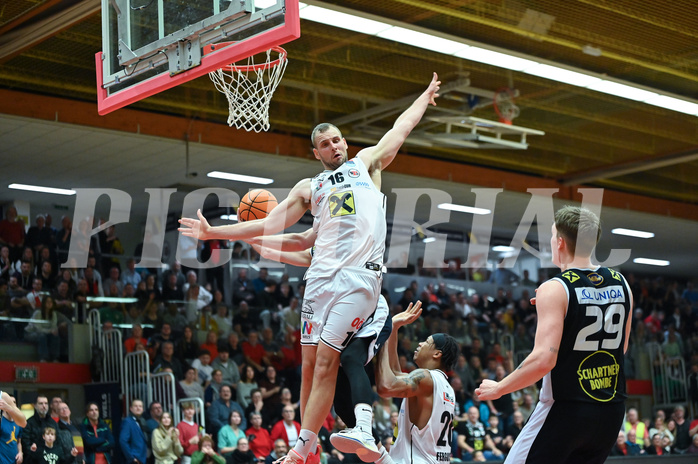 Basketball, Superliga 2023/24, Grunddurchgang 14. Runde, Flyers Wels vs. Gmunden,
