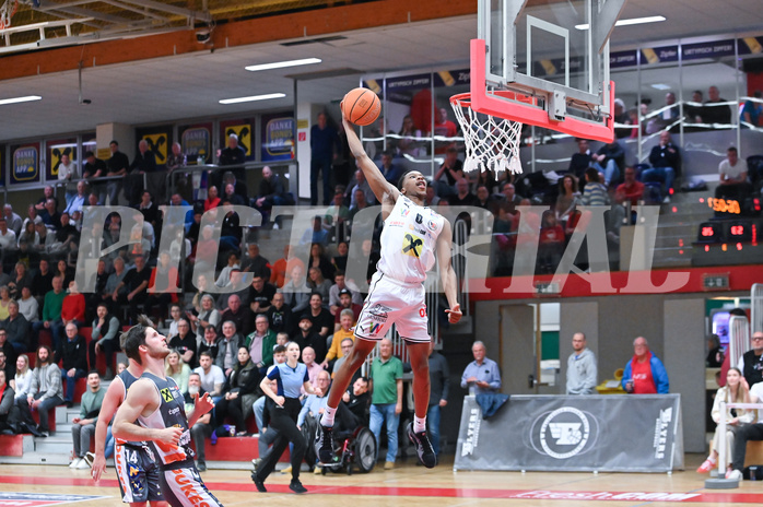 Basketball, Superliga 2024/25, Plazierungsrunde 7.Runde, Flyers Wels vs. Klosterneuburg Dukes,
