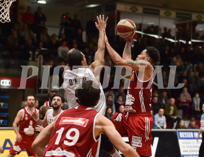 Basketball ABL 2015/16 Grunddurchgang 21.Runde WBC Wels vs BC Vienna