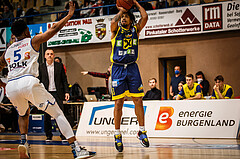 Basketball, bet-at-home Basketball Superliga 2021/22, Grunddurchgang Runde 12, Oberwart Gunners, UBSC Graz, Randy Haynes (3)