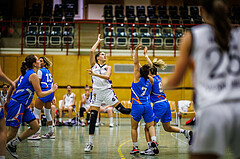 Basketball, Win2Day Basketball Damen Superliga 2023/24, Grunddurchgang 1.Runde, Vienna United, DBB LZ OÖ, Tita Zaboji (3)