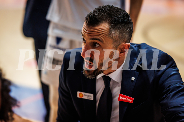 Basketball, win2day Basketball Superliga 2024/25, Grunddurchgang Runde 19, Oberwart Gunners, BBC Nord Dragonz, Matthew Otten (Head Coach)