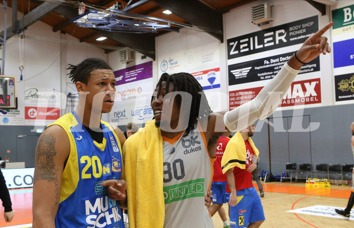 Basketball Superliga 2021/22, Grunddurchgang 14.Runde Klosterneuburg Dukes vs. SKN St. Pölten