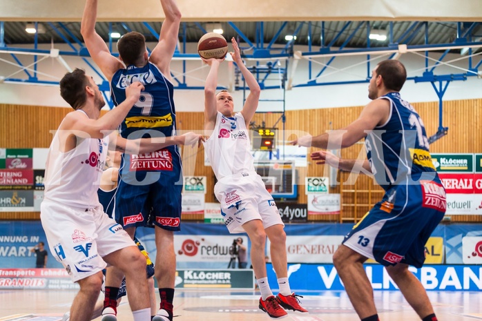 Basketball, ABL 2016/17, Playoff Finale Spiel 1, Oberwart Gunners, Kapfenberg Bulls, Sebastian Käferle (7)