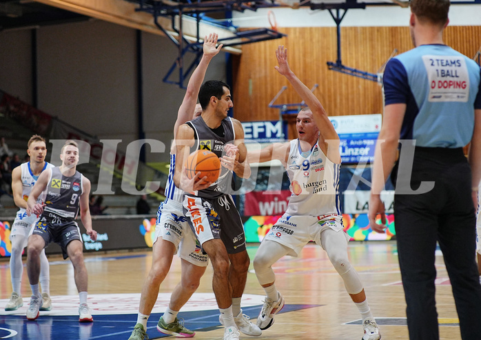 Basketball Superliga 2024/25, Grunddurchgang 13.Runde Oberwart Gunners vs. KLosterneuburg Dukes