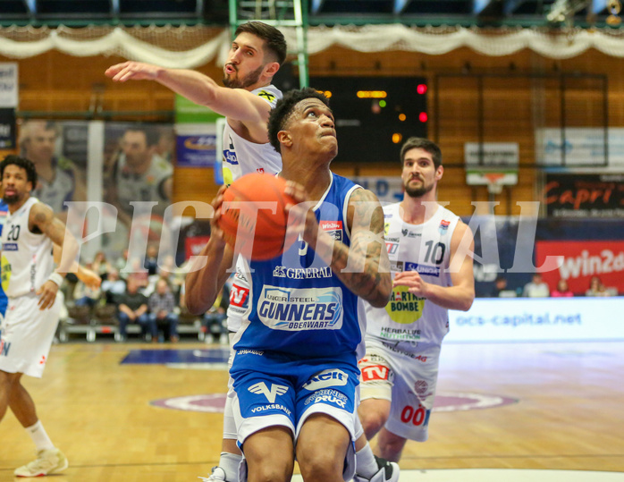 Basketball Superliga 2022/23, 6.Plazierungsrunde Gmunden Swans vs. Oberwart Gunners


