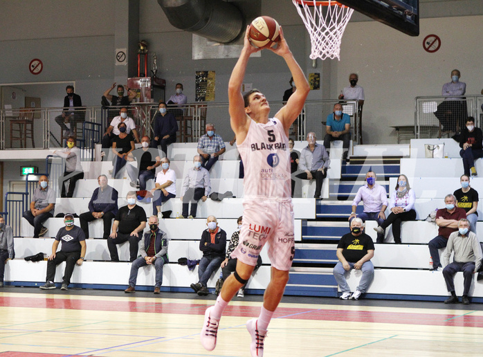 Basketball Zweite Liga 2020/21 Grunddurchgang 2.Runde  Jennersdorf Blackbirds vs Mistelbach Mustangs