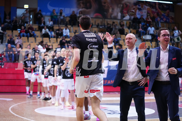Win2day Basketball Superliga 2024/25, 8. Qualifikationsrunde, Kapfenberg vs. St.Pölten


