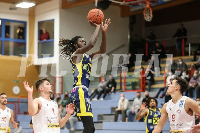 Basketball Superliaga 2021/22, Grunddurchgang 14.Runde Traiskirchen Lions vs. UBSC Graz


