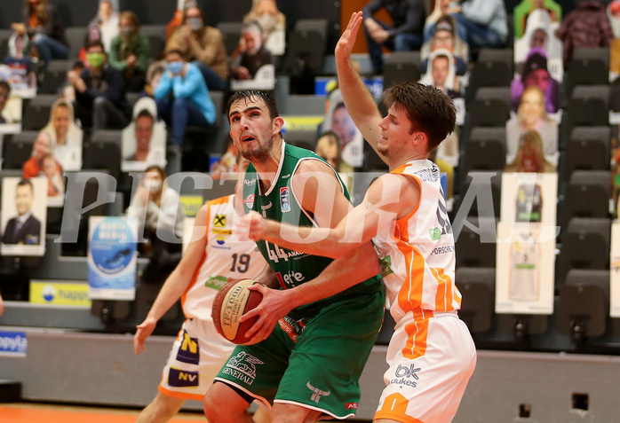 Basketball Superliga 2020/21, Grunddurchgang 15.Runde Klosterneuburg Dukes vs. Kapfenberg Bulls