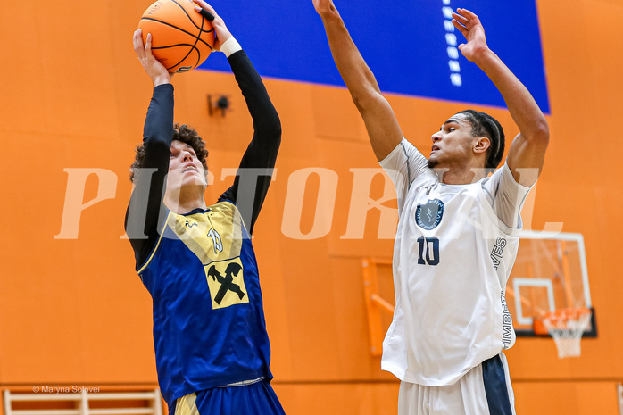 24.12.2024 Österreichischer Basketballverband 2024/25, SLMU19, Vienna Timberwolves vs. UBSC Graz