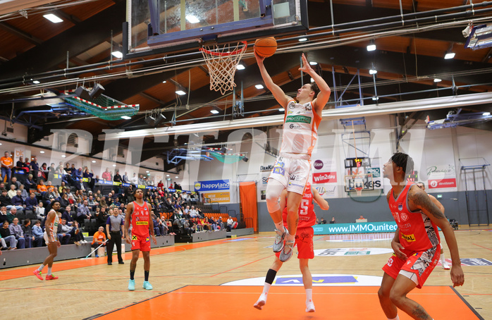 Basketball Superliga 2023/24, 2.Plazierungsrunde Klosterneuburg Dukes vs. Traiskirchen Lions