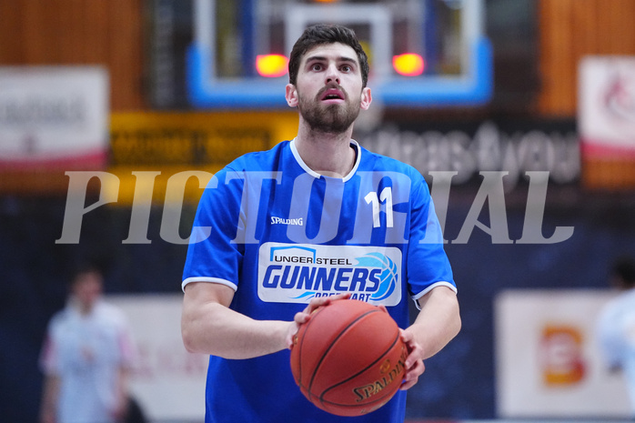 Basketball Superliga 2021/22, 2. Platzierungsrunde, Oberwart vs. Kapfenberg 


