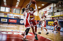 Basketball, win2day Basketball Superliga 2022/23, Grunddurchgang 1.Runde, Traiskirchen Lions, BC GGMT Vienna, Evan Taylor (10)