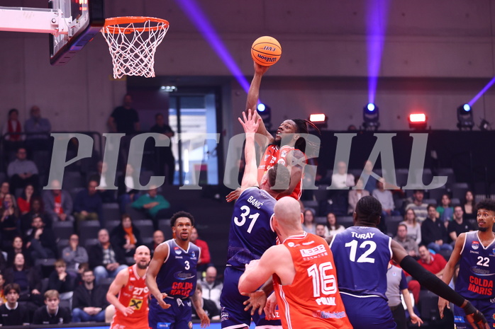 18.01.2025, Graz, Raiffeisen Sportpark, Basketball Austria Cup 2025, Final Four, Semifinale, Flyer Wels vs BBC Nord,  