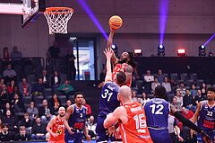 18.01.2025, Graz, Raiffeisen Sportpark, Basketball Austria Cup 2025, Final Four, Semifinale, Flyer Wels vs BBC Nord,  